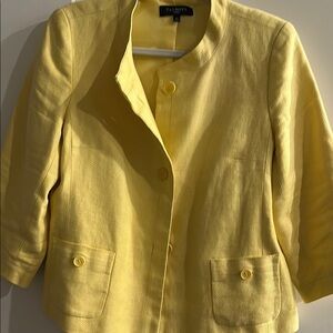 3/$50 Talbots Women's Yellow Jacket